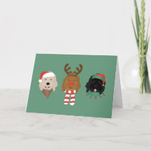 Joyeux Noël Goldendoodle Chiens