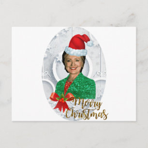 Cartes Pour Fêtes Annuelles joyeux Noël Hillary clinton
