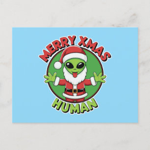 Cartes Pour Fêtes Annuelles Joyeux Noël humain