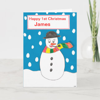 Cartes Pour Fêtes Annuelles Joyeux Noël James
