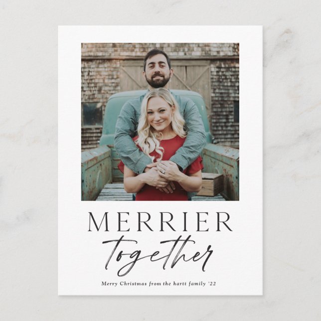 Cartes Pour Fêtes Annuelles Joyeux Noël Joyeux Noël Joyeux Noël (Devant)