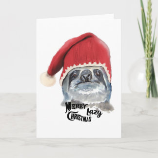 Cartes Pour Fêtes Annuelles Joyeux Noël Lazy