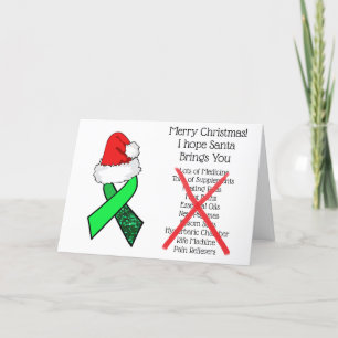 Cartes Pour Fêtes Annuelles Joyeux Noël Maladie Lyme Cure