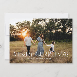 Cartes Pour Fêtes Annuelles Joyeux Noël moderne