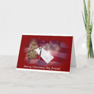 Cartes Pour Fêtes Annuelles Joyeux Noël Mon Ami