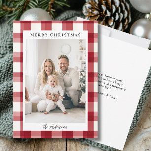 Cartes Pour Fêtes Annuelles Joyeux Noël! Motif Plai, photo