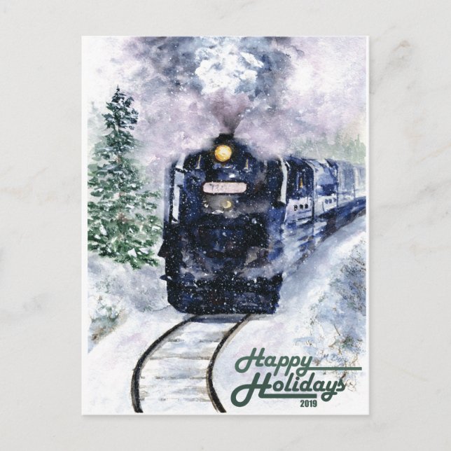 Cartes Pour Fêtes Annuelles Joyeux Noël Northern Express (Devant)