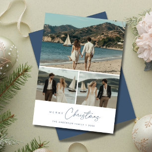 Cartes Pour Fêtes Annuelles Joyeux Noël Nouvel An Maritime Photo Nautique