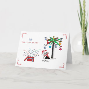 Cartes Pour Fêtes Annuelles Joyeux Noël - Paix sur Terre
