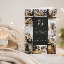 Joyeux Noël Personnalisé 10 Photos Montage