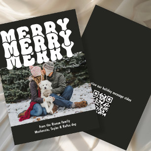 Cartes Pour Fêtes Annuelles Joyeux Noël Personnalisé Avec Votre Texte Photo