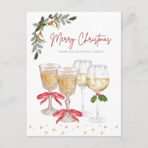 Cartes Pour Fêtes Annuelles Joyeux Noël Personnalisé Famille