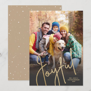 Cartes Pour Fêtes Annuelles Joyeux Noël Photo