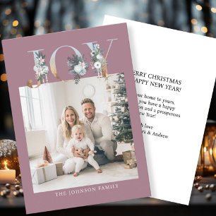Cartes Pour Fêtes Annuelles Joyeux Noël ! Photo moderne, simple