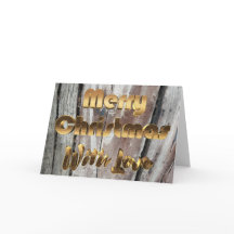 Joyeux Noël Rustique Gris Clôture En Bois