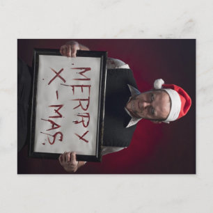 Cartes Pour Fêtes Annuelles Joyeux Noël sanglant