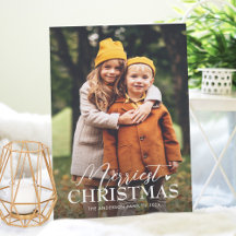 Joyeux Noël Script Simple Style 2 Photo