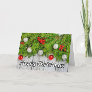 Cartes Pour Fêtes Annuelles Joyeux Noël & 'Tis The Seasons