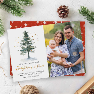 Cartes Pour Fêtes Annuelles Joyeux Noël Tout est beau Photo
