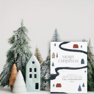 Cartes Pour Fêtes Annuelles Joyeux Noël traditionnel Russe