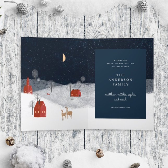 Cartes Pour Fêtes Annuelles Joyeux Noël traditionnel Russe (Créateur téléchargé)
