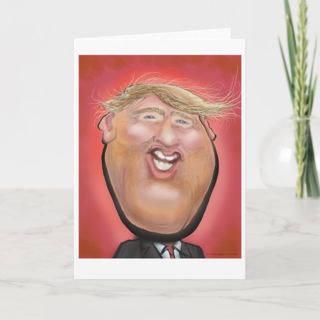 Cartes Pour Fêtes Annuelles Joyeux Noël Trumpy (Devant)