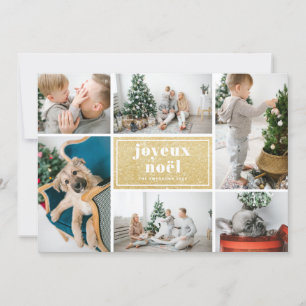 Cartes Pour Fêtes Annuelles Joyeux Noël Typographie Parties scintillant Photo 