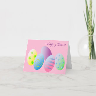 Cartes Pour Fêtes Annuelles Joyeux OEufs de Pâques Personnalisables À L'Intéri