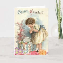 Cartes Pour Fêtes Annuelles Joyeux OEufs de Pâques Vintages