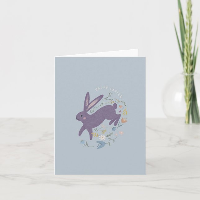 Cartes Pour Fêtes Annuelles Joyeux Pâques (Devant)