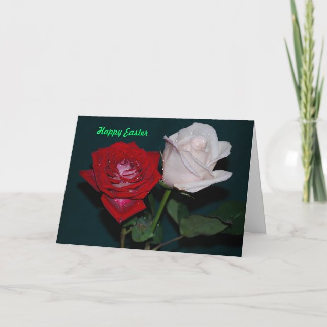 Cartes Pour Fêtes Annuelles Joyeux Pâques (Devant)