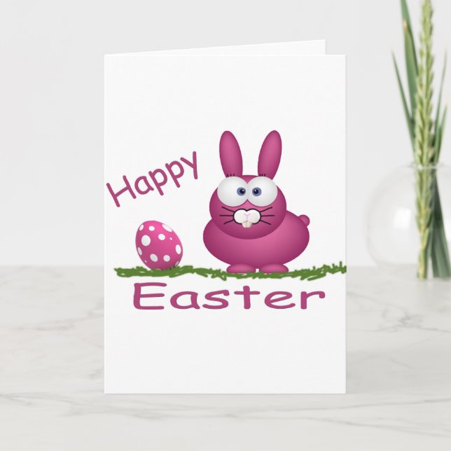 Cartes Pour Fêtes Annuelles Joyeux Pâques (Devant)