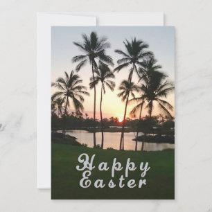 Cartes Pour Fêtes Annuelles Joyeux Pâques Hawaii