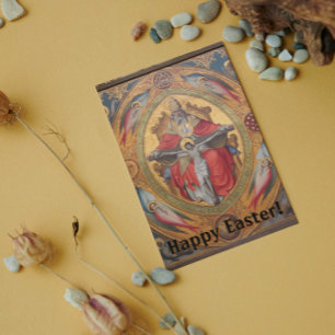 Cartes Pour Fêtes Annuelles Joyeux Pâques ! L'autel des pauvres Clares