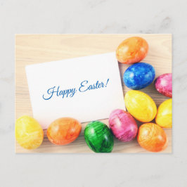 Cartes Pour Fêtes Annuelles Joyeux Pâques ! Postkarte zu Ostern mit Ostéréier
