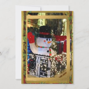Cartes Pour Fêtes Annuelles Joyeux Père Noël à New York
