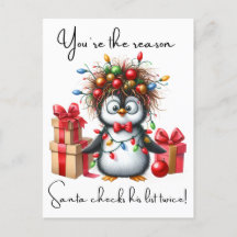 Joyeux Pingouin De Noël Drôle Citations Pour Amis