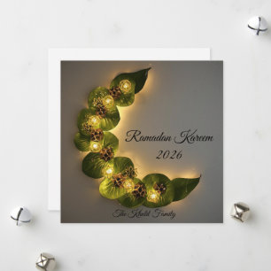 Cartes Pour Fêtes Annuelles Joyeux Ramadan Moubarak Ramadan Kareem musulman