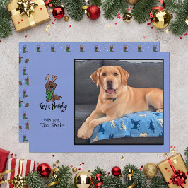 Cartes Pour Fêtes Annuelles Joyeux Reindeer Dachshund de Noël Personnaliser Ph