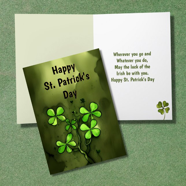 Cartes Pour Fêtes Annuelles Joyeux Saint Patrick's Day pour les fêtards irland (Créateur téléchargé)