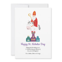 Joyeux salut de la Saint-Nicolas