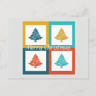 Cartes Pour Fêtes Annuelles Joyeux sapin décoratif