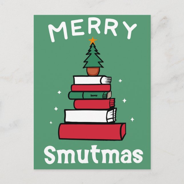 Cartes Pour Fêtes Annuelles Joyeux Smutmas : Une escapade de vacances à vapeur (Devant)