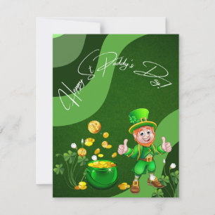 Cartes Pour Fêtes Annuelles Joyeux St Paddy's Day Leprechaun