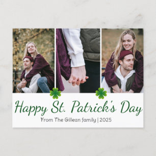 Cartes Pour Fêtes Annuelles Joyeux St. patrick's day Famille Shamrock 3 photo