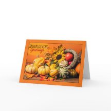 Joyeux Thanksgiving à tous Beaux Cornucopia