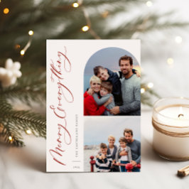 Cartes Pour Fêtes Annuelles Joyeux Tout 2 Photo Famille