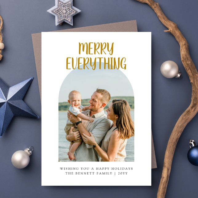 Cartes Pour Fêtes Annuelles Joyeux tout Arch Photo Famille Noël (Créateur téléchargé)