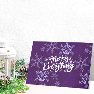 Cartes Pour Fêtes Annuelles Joyeux tout Calligraphie Snowflake Business