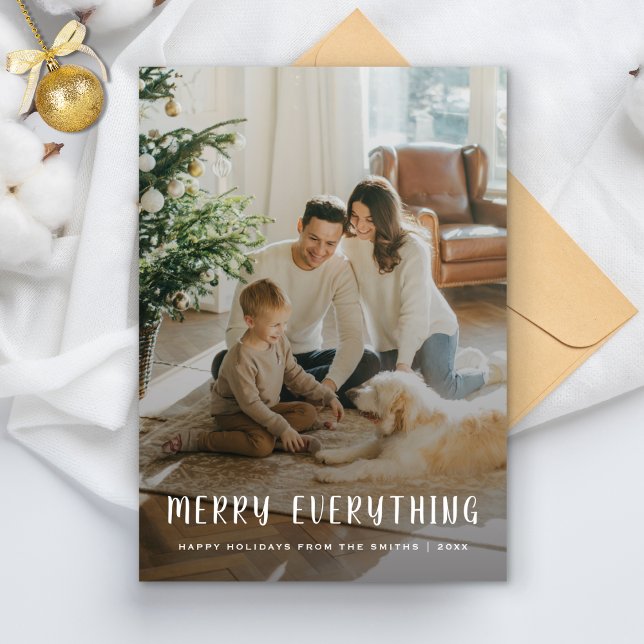 Cartes Pour Fêtes Annuelles Joyeux tout Cosy Photo de famille Noël (Créateur téléchargé)